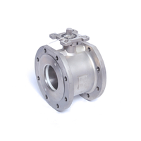 Вафельний кульовий кран з високою монтажною накладкою