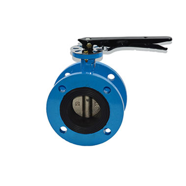 V&aacute;lvula de mariposa con brida de manija D41X