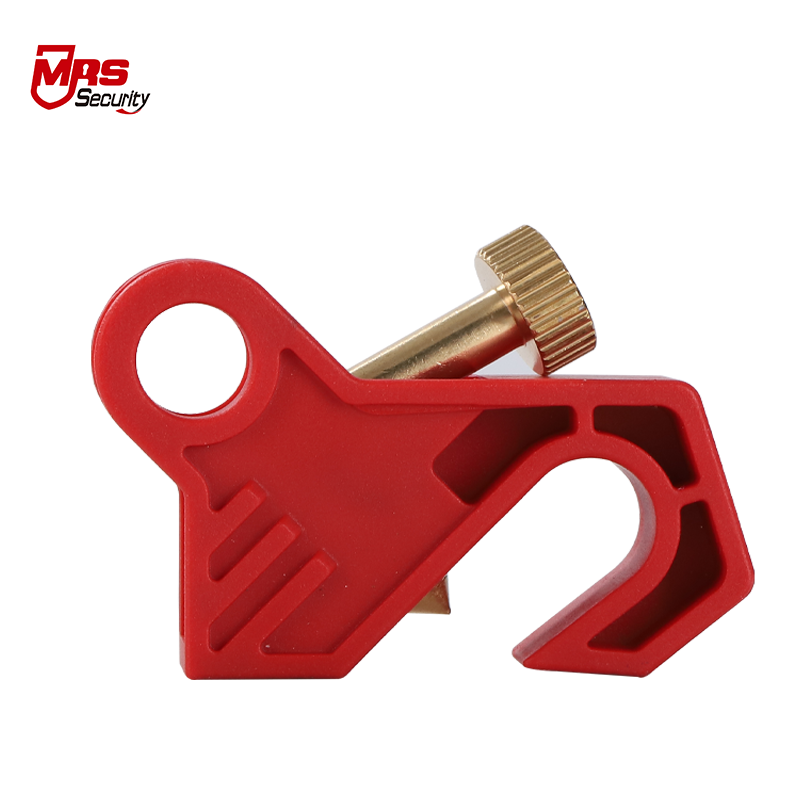 Electrical equipment safety electrical breaker lockout loto locks nylon lockout Handle Circuit Breaker Lockout MD17-2