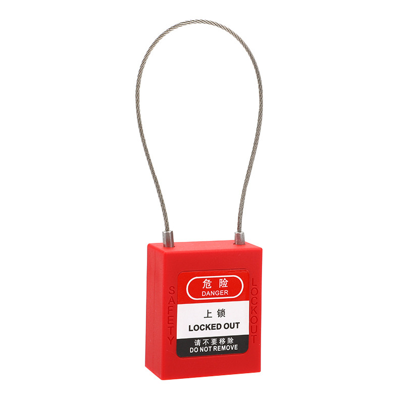 Cable Shackle Safety Padlock